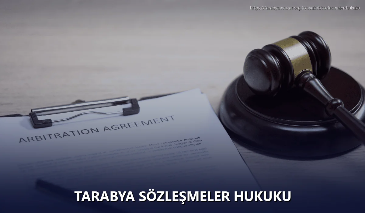 Tarabya Sözleşmeler Hukuku